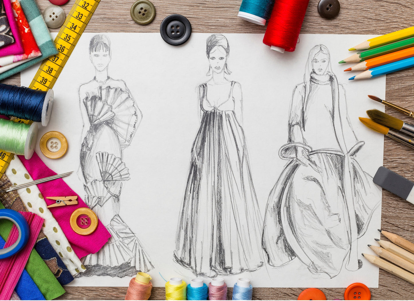 A4 Spiral Bound Sketch Pad – 40 Sheets of 90gsm White Cartridge Paper | Durable & Portable Sketchbook for Artists