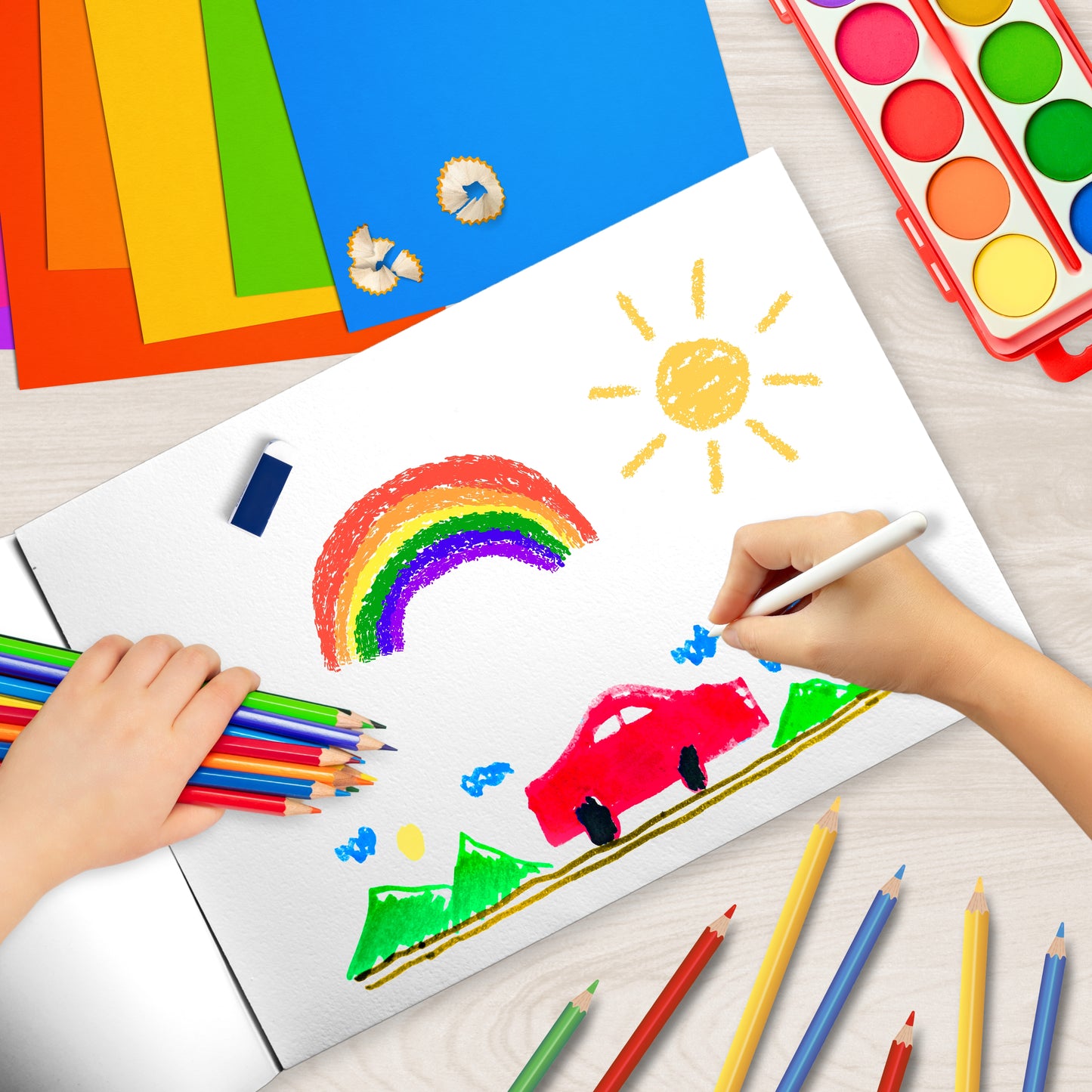 Kids A4 Sketch Pad – 60 Sheets of White Drawing Paper for Art, Doodling & School Projects – Ideal for Children, Students & Creative Play