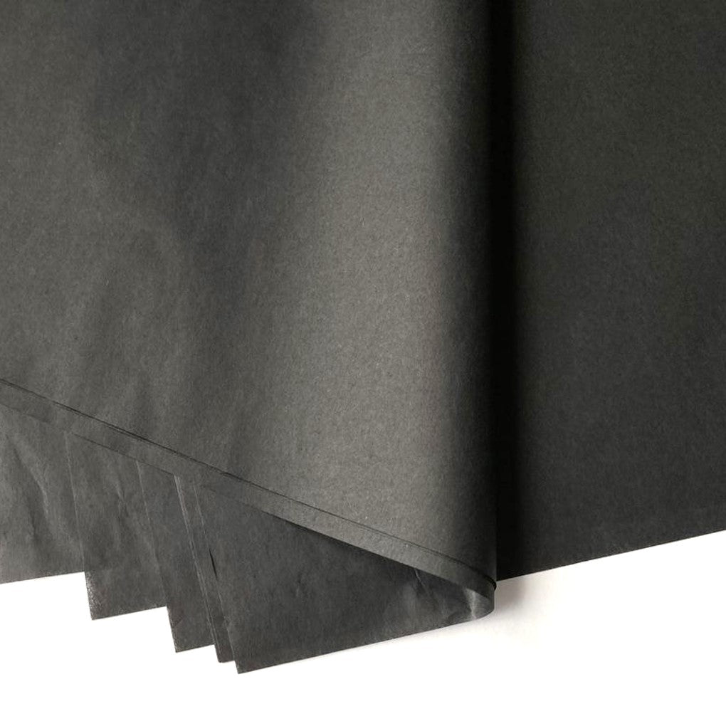 30 Tissue Sheets, Gift Wrapping, Kids Art and Craft Paper, Black, 50 x 70 cm
