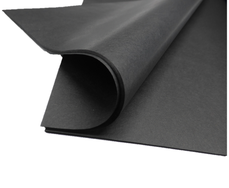 30 Tissue Sheets, Gift Wrapping, Kids Art and Craft Paper, Black, 50 x 70 cm