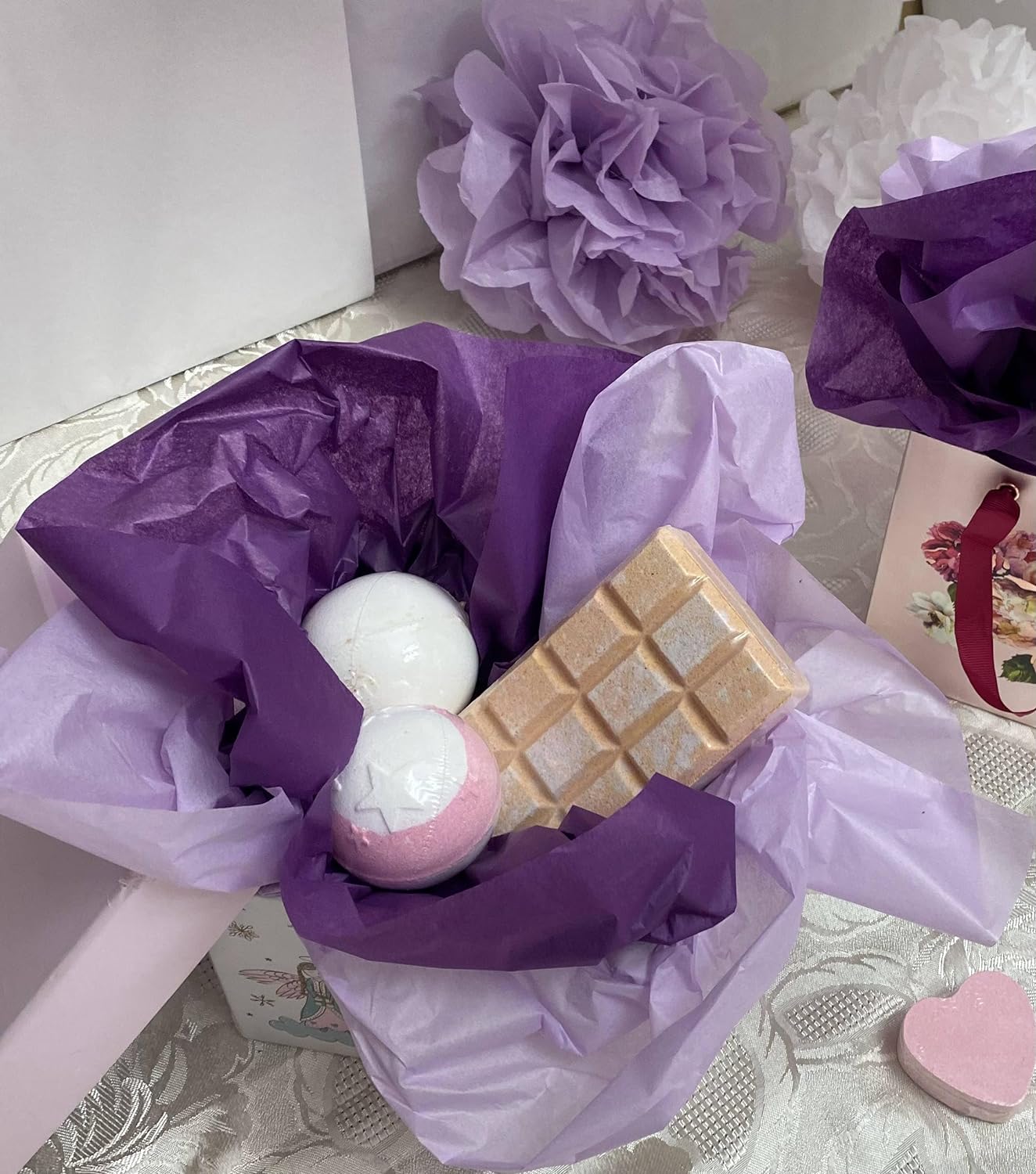 Creavvee Decoupage Tissue Paper 28 Sheets 50x70 cm Light Purple/Lilac